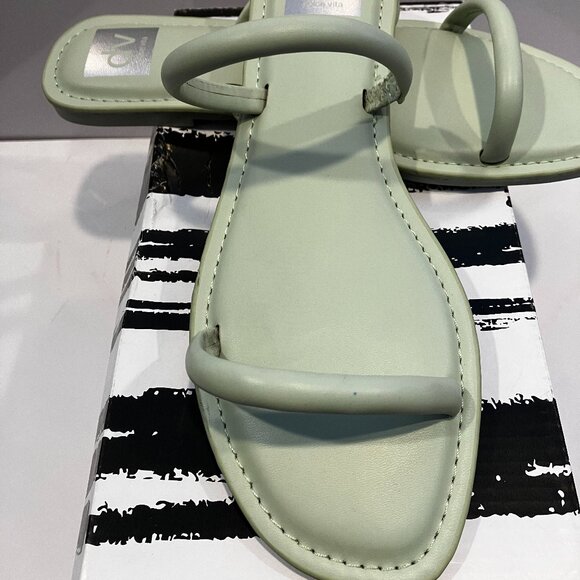 Dolce Vita sandals DV by Dolce Vita Jelly flats New Color Sage - Picture 1 of 10